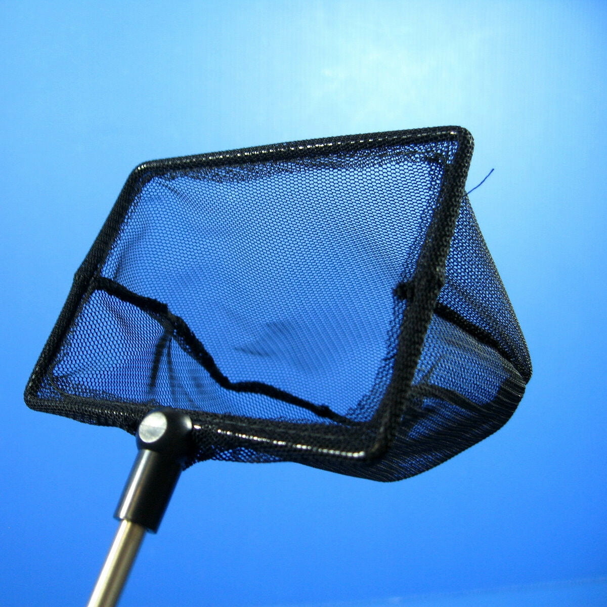 Aquarium Adjustable Fish NET 3.9"x2.75" Fine Mesh Stainless steel