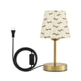 thumbnail image 3 of Adjustable 3-Color Light Desk Light Vintage Bronze Table Lamp For Bedroom Office Living Room Small Green Bows, 3 of 9
