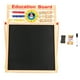 thumbnail image 5 of Pizarra Blanca De Caballete De Arte, Tablero De Dibujo Multifuncional De Doble Cara Para Escribir Para El Cálculo Aritmético Graffiti Para Niños Y Niñas ANGGREK Standing Whiteboard Chalkboard, 5 of 8
