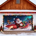 thumbnail image 4 of SIfdSeng Get it Fast Large Garage Door Banner Outdoor for Holiday Season Front Porch Yard Festive Xmas Welcome Sign, 4 of 5