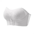 thumbnail image 4 of DondPO Strapless Bras for Women Supportive Strapless Bras for Women Wireless Strapless Bras for Women Bandeau Bras for Women Strapless Bandeau Bra Seamless Strapless Bra White 6XL, 4 of 9