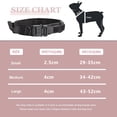 thumbnail image 3 of Tactical Dog Collar, Adjustable Training Nylon Dog Collar and for Medium and Large Dogs, 3 of 5