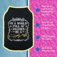 thumbnail image 6 of Doggy Parton Be a Dolly Dog T-Shirt, Black, XS, 6 of 7