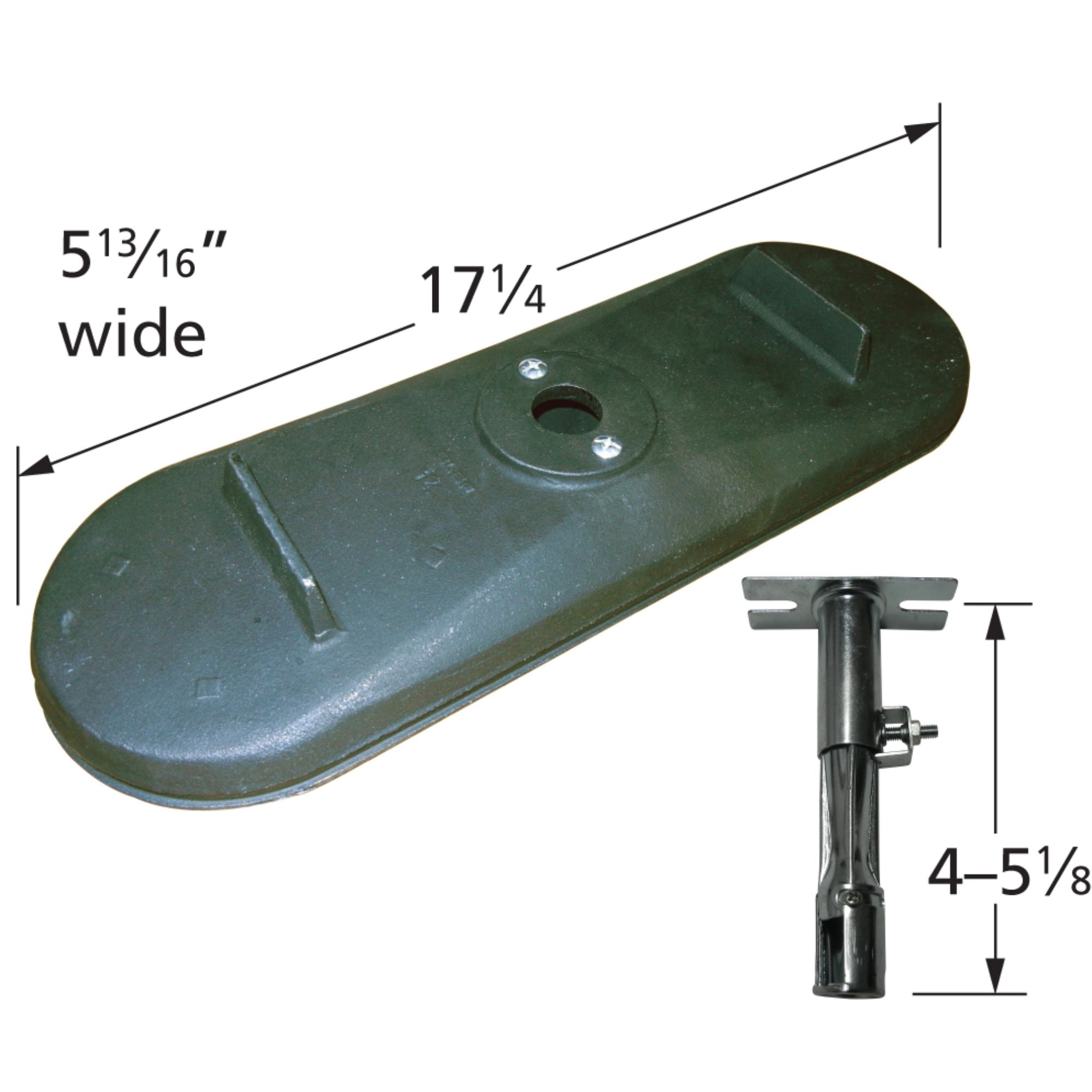 17 25 Cast Iron Burner For Falcon Gas Grills Walmart Com