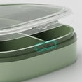 thumbnail image 4 of Transemion Impact-Resistant Pill Case Lightweight And Anti-Corrosion For Travel Sealing Green-4 Slots 1Set, 4 of 6
