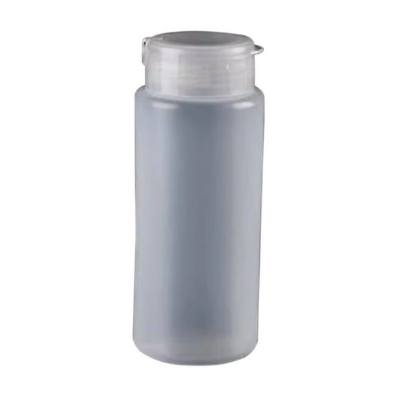 Nkmbld Barbecue Seasoning Bottle with Lid, Plastic Seasoning Bottle with Holes, Large Capacity Powder Pepper Bottle Cumin Powder Cylinder Spice Sprinkling Bottle, White