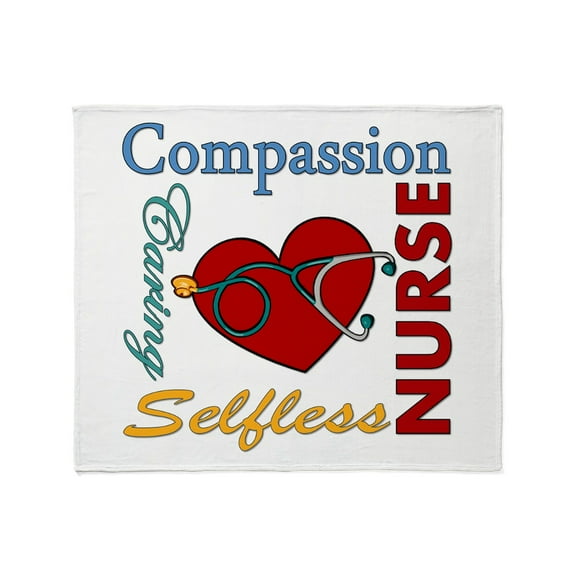 CafePress - Nurse Throw Blanket - Soft Fleece Throw Blanket, 50"x60" for All Ages