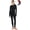 Charcoal Grey, variant on Merino.tech Women’s 100% Merino Wool Midweight 𝗕𝗮𝘀𝗲 𝗟𝗮𝘆𝗲𝗿 𝗦𝗲𝘁 Thermal Top and Bottom with Hiking Socks