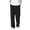 Black, variant on WEIYLL Men's Pants Loose Straight Bloomers Summer Casual Breathable White Trousers Size L