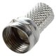 thumbnail image 2 of 90Pzs Conector RF Macho Coaxial Tocido de F Tipo RG6 para Camara CCTV, 2 of 3