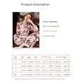 thumbnail image 5 of Exclusive 19mm new printed heavyweight silk sleepwear for nobles, women's mulberry silk long sleeved home suit set, 5 of 6