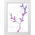 thumbnail image 1 of Seay, Anne 18x24 White Modern Wood Framed Museum Art Print Titled - Leaf Trio II, 1 of 4