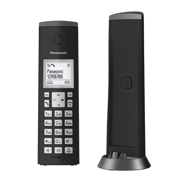 Teléfono inalámbrico Panasonic Negro 1.9Ghz KX-TGK210 KX-TGK210 Negro Panasonic Teléfono KX-TGK210MEB Panasonic