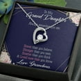 thumbnail image 2 of To My Granddaughter Always Remember Granddaughter From Grandma Forever Necklace w Message Card, 2 of 20