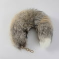 thumbnail image 4 of 3D Cute Furry Tail Keychain for Women Fashionable Handbag Accessory Therian Animal Tail Pendant Key Ring Holder, 4 of 5