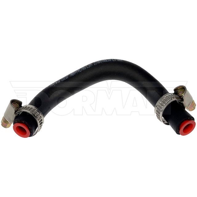 Dorman Fuel Line 904-063 OE Solutions; OE Replacement; 7 Inch Length; 15 Millimeter Outer Diameter; NBR/PET/CSM; 7.5 Millimeter Inner Diameter; 75 PSI Maximum Pressure; Black