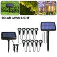 thumbnail image 1 of 10 LED Solar Garden Spotlights Spot Light Landscape Path Lamp Outdoor Waterproof, 1 of 11