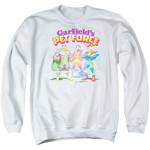 Garfield - Heroes Await - Crewneck Sweatshirt - Large
