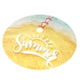 thumbnail image 2 of Kll 36" Christmas Tree Skirt Summer Beach Xmas Tree Skirts Mat For New Year Xmas Holiday Party Indoor Outdoor Home Decoration, 2 of 9