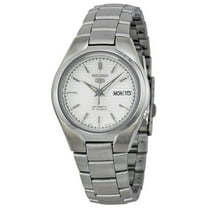 Seiko Men's 5 Automatic Silver Dial Watch SNK601