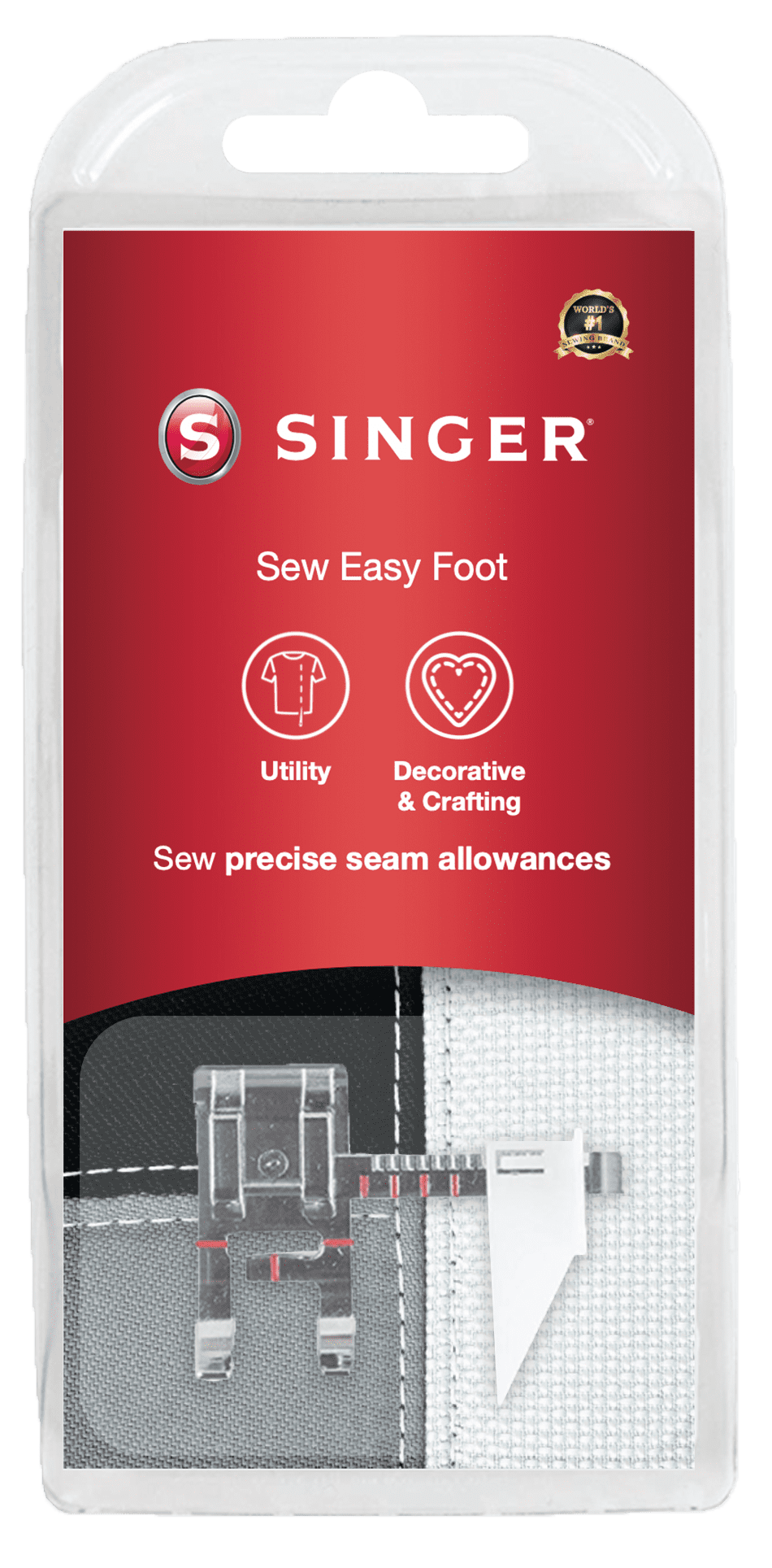 SINGER® Sew Easy Foot with Adjustable Guide - Walmart.com