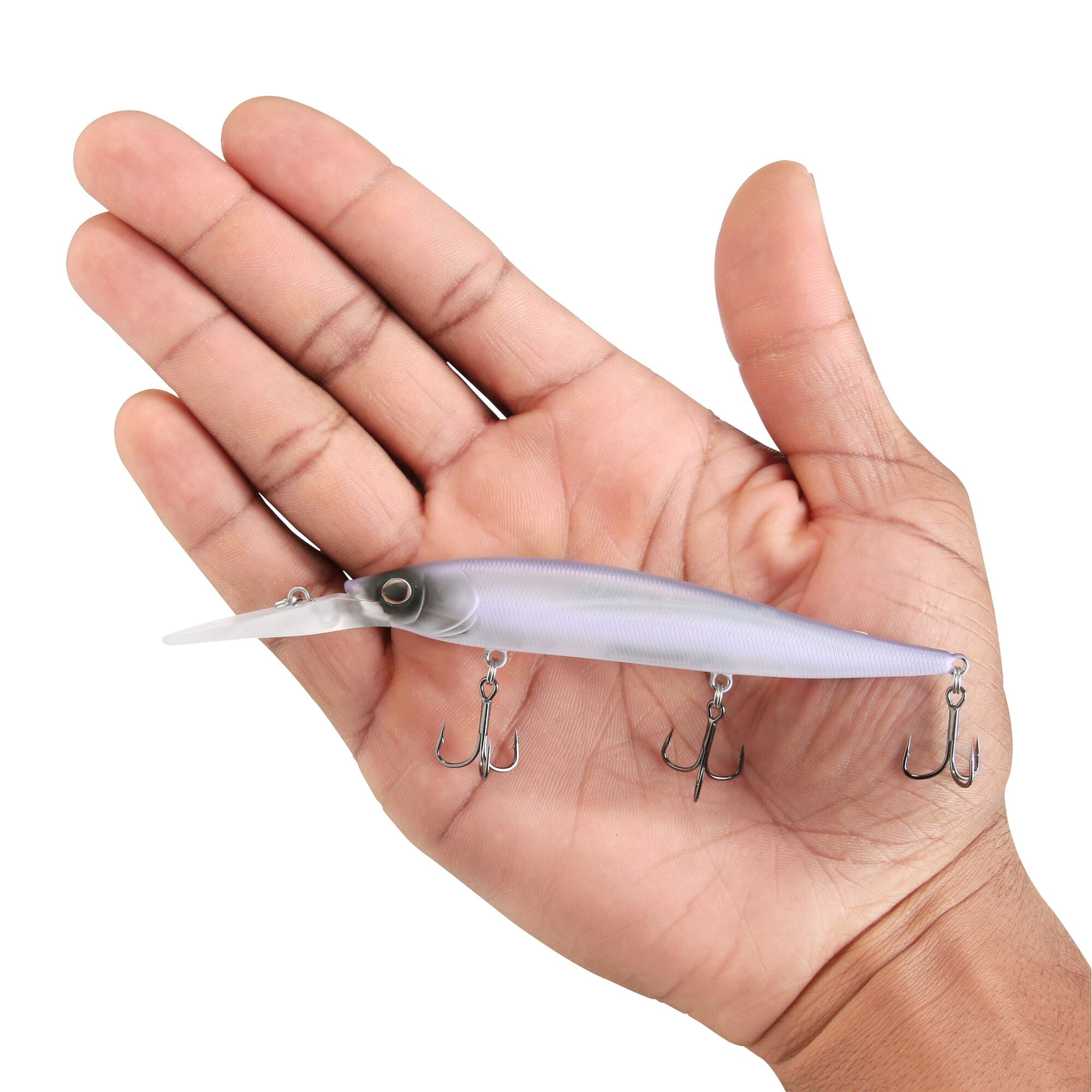 Berkley Stunna, 4.4 in, Jerkbaits, Stone Cold (1 Count)