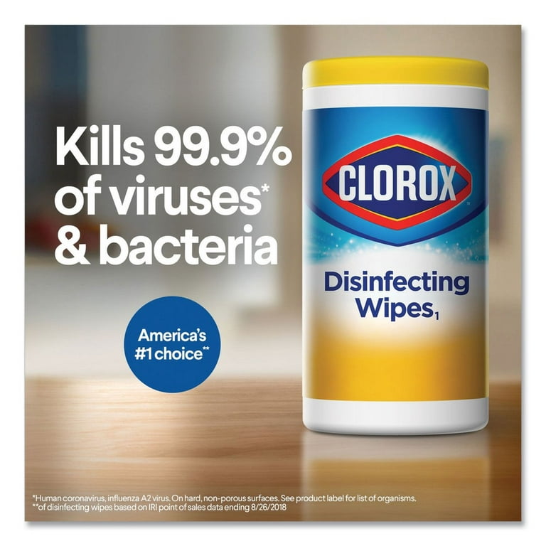 Clorox Bleach-Free Disinfecting and Cleaning Wipes, 35 Count Each, 3 Pack