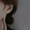 thumbnail image 3 of HOOUN Small Silver Gold Black Square Cube Screw Back Stud Earrings Women Jewelry Gift-Black-3mm, 3 of 8