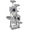 Light Gray, variant on Alden Design 71.5″ H Multi-Level Large Cat Tree with 2 Cozy Perches and 2 Condos, Dark Gray