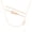 Gold, variant on Silver Chain Necklace for Women, 925 Sterling Silver 1mm Cable Chain, 20 Inch, Spring-Ring Clasp, Made in Italy