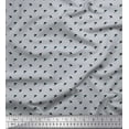 thumbnail image 1 of Soimoi Cotton Poplin Fabric Swallow Bird Small Printed Craft Fabric by The Yard 42 Inch Wide, 1 of 3