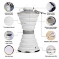thumbnail image 1 of Botella de agua plegable de 500ml, taza de Camping reutilizable con mosquetón, botellas de agua de viaje deportivas plegables a prueba de fugas de silicona, 1 of 2