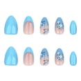 thumbnail image 6 of Yiran Blue Gradient French Press On Nails, 6 of 8