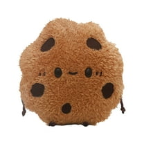Wizlet Cookie Plush Toy - Soft Stuffed Cookie Gift, 4.52 inch Cute Food Stuffed Animals Pillow for Kids & Adults A