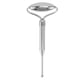 thumbnail image 2 of Rodillo De Masaje Facial, Silencioso, Reduce Las Ojeras, Rodillo Facial De Metal, Doble Extremo, Acero Inoxidable, Fácil Limpieza Para Mujeres Y Hombres, 2 of 7