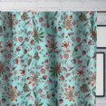 thumbnail image 3 of Cortina de ducha Greenland Home Barefoot Bungalow Audrey Turqu, 3 of 3