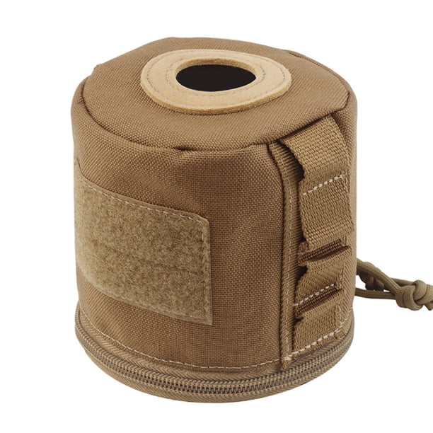 Bolsa de papel Molle rollo colgante de correa funda MOLLE para senderismo herramientas al aire libre