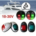thumbnail image 2 of Fearlessin Pack of 2 Boat Signal Lamp Detachable Professional IP67 Waterproof Sealed 3W 12V-24V Automobile Tail Light Accessories White, 2 of 6