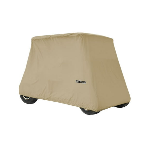 Goldline Universal SlipOn 4 Passenger Golf Cart Cover by Eevelle 106"L x 48"W x 62"H Khaki