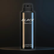 Kenneth Cole Black Body Spray for Men, 6 oz