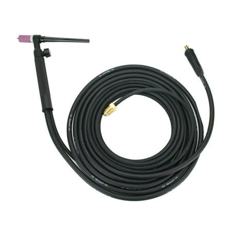 

9V Series - 125 Amp - Air Cooled - TIG Torch with Valve - 25 feet 2-Piece Cable - Dinse 10-25 Connector