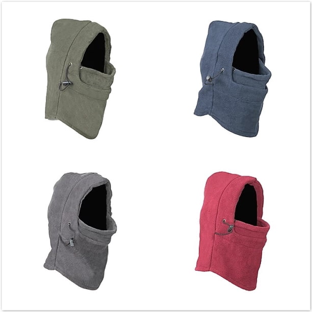2@#Moto Outdoors Hat Winter Thermal Snowmobile Hats Men Women Fashion Ear Protection Face Windproof Ski Cap Fleece ThickenOrange He Qiyong unisex