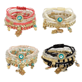 thumbnail image 1 of Set de Pulseras Malubero 4 Pulseras de Amistad Cuentas Boho y Multicapa, 1 of 5