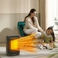 thumbnail image 6 of Moifoi 1500W Space Heater, Ceramic Small Fan Heater for Indoor Use, 2S Rapid Heating, Black, 6 of 8