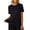 Black, variant on Tshirts Shirts for Women Graphic Athletic Workout Yoga Running Vacation Outfits Workout Clothes Summer Athletic Yoga Top Orange XXL