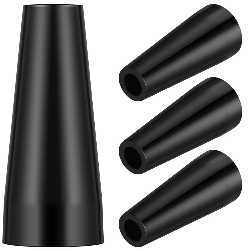 4-Piece Flux Core Welding Nozzle Set - Plastic Gasless Nozzles For 100L MIG Welder
