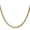 thumbnail image 2 of 10K Yellow Gold Curb Chain Styles Necklace 3.9 mm Flat Beveled 22 inch, 2 of 4