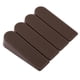 thumbnail image 1 of Tope De Puerta De Oficina Antideslizante De Goma Cuña Protector De Color Café 4Pcs, 1 of 6