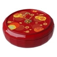 thumbnail image 2 of Luzkey Compartment Snack Serving Tray Appetizer Tray with Lid Container Snack Storage Holder for Wedding Kitchen New Year Party Nuts B, 2 of 8