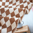 thumbnail image 4 of Rush Fleece Throw Blanket Size 39" x 59", Decorative Soft Thick Microfiber Plush Blanket, Luxury Comfy Cozy Winter Warm Blankets S2506, 4 of 5